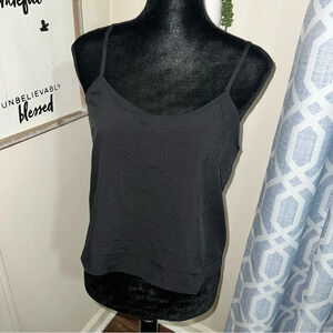 Black cami tank top